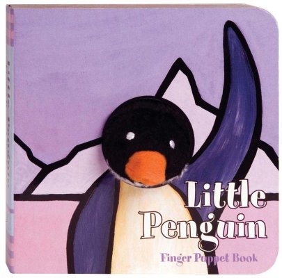 Chronicle Books Vingerpopboekje Kleine Pinguïn