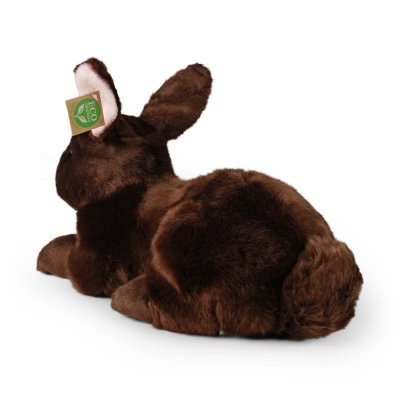 Rappa Plišasti zajček ležeči 36 cm ECO-FRIENDLY