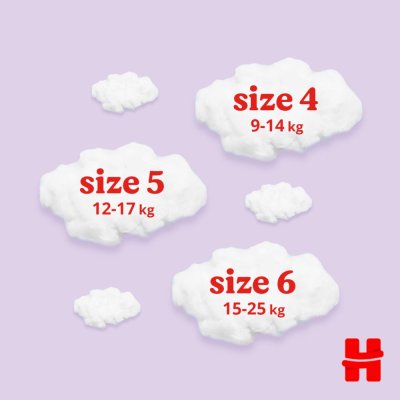 HUGGIES® Pants Einwegwindelhöschen 6 (15-25 kg) 120 Stück - MONATLICHER VORRAT