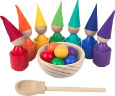 2Kids Toys Duga lutke s lopticama 7 boja