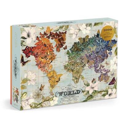 Galison Folie Puzzel Wendy Gold Gevleugelde Metamorfose 1000 stukjes
