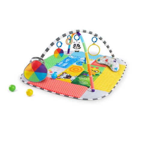 Pătură de joacă BABY EINSTEIN Spațiu de joacă color al plasturelui 5 în 1 0m +