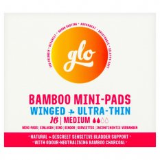 Absorbante igienice ultra-subțiri pentru incontinență fabricate din bambus organic Light 16 buc