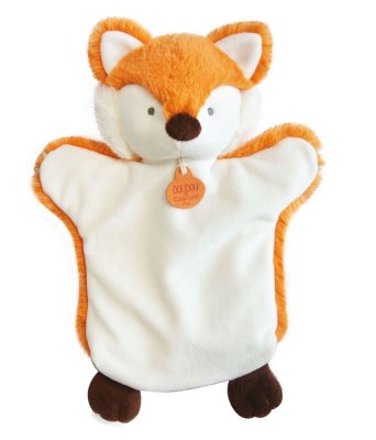 Doudou Marioneta de peluche Zorro 25 cm