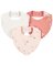 CARTER'S Bib Pink Virágos lány MFL 3db
