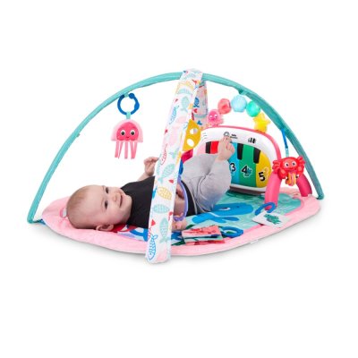 BABY EINSTEIN Spieldecke mit Aktivitäten 4-in-1 Kickin' Tunes™ Jellyfish Jamboree™ 0m+