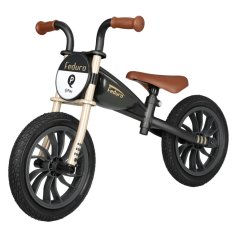 QPLAY Draisienne Feduro Noir/Doré, âge 3-6 ans