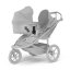 THULE Broer/zus kinderwagen Urban Glide Dubbel Zwart/Zacht Beige set XXL