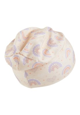 STERNTALER Czapka z filtrem UV 50+ tęcze dziewczynka 45 cm-6-9 m