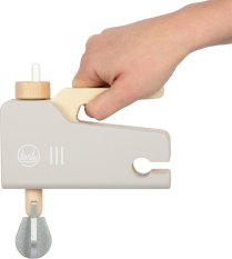 small foot Küchenmaschine aus Holz 2 in 1 Tasty grau