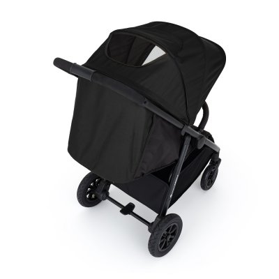 PETITE&MARS Kočárek sportovní Airwalk2 Perfect Black + PETITE&MARS fusak Jibot