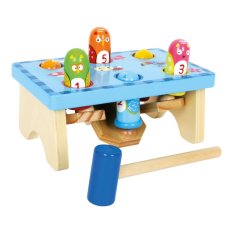 small foot Holzspielzeug Vogel Klopfspiel