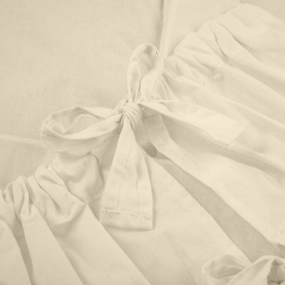 PETITE&MARS Zavinovačka šněrovací Nurse s pevnou kokosovou vložkou Light Beige 75x75 cm