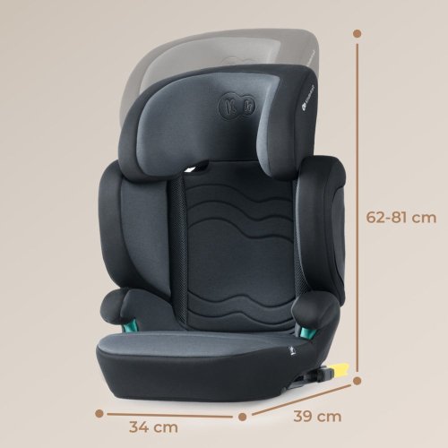 KINDERKRAFT SELECT Κάθισμα αυτοκινήτου i-Size XPAND 2 i-Size 100-150 cm Graphite Black, Premium