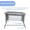 CHICCO Kinderbett Next2Me Magic Evo – Grey Mist