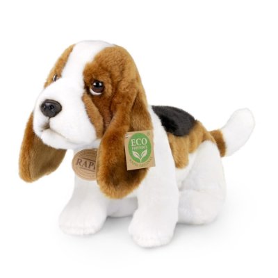 Rappa Basset en peluche 32 cm ECO-FRIENDLY