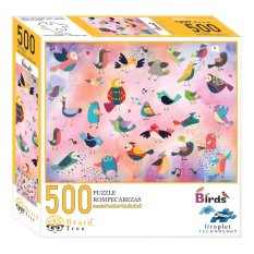 Brain Tree Puzzle Pájaros de cuento 500 piezas - embalaje dañado