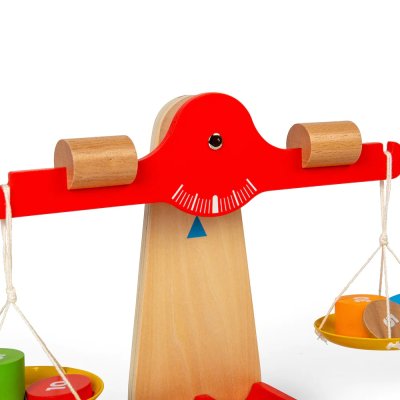 Bigjigs Toys Waage mit Ausgleichsgewicht
