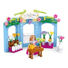 Sluban Village M38-B0905 Boutique de fleurs d'époque