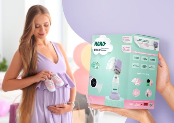 NENO Elektrische 3-Phasen-Milchpumpe Presto