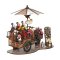 Puzzle 3D en bois mécanique RoboTime - Chariot de fleurs