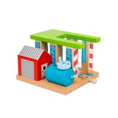 Bigjigs Rail Spălătorie de trenuri