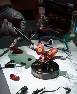 RoboTime 3D mekanisk byggsats Skalbagge Utforskare