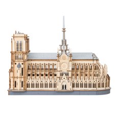 RoboTime Puzzle de madera 3D Catedral de Notre-Dame de París