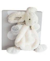 Doudou Zestaw prezentowy - Pluszowy króliczek kremowy 26 cm