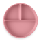 PETITE&MARS Talířek silikonový dělící kulatý Take&Match Dusty Rose 6m+