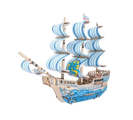 Woodcraft Holz 3D Puzzle Schiff der Träume