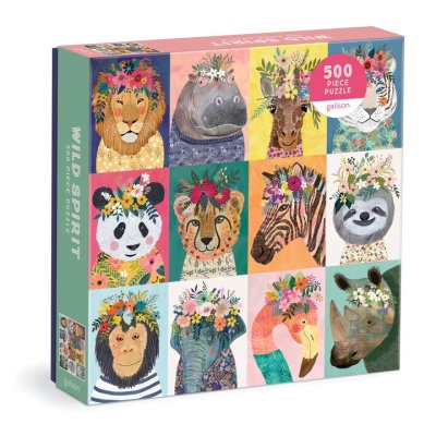 Puzzle Galison Âmes sauvages 500 pièces