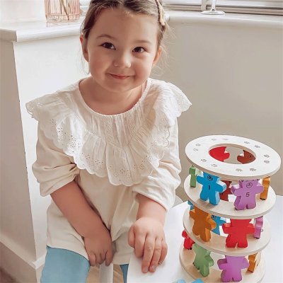 Bigjigs Toys Fallende Bären Spiel