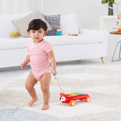 SKIP HOP Hudební hračka Xylofon Explore&More Lišák 12m+