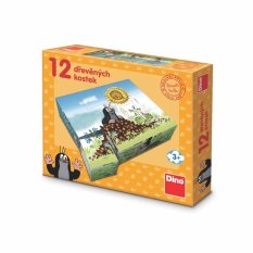 Dino Holzbausteine Maulwurfs Jahr 12 Stk.