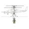 Sluban Model Bricks M38-B0752 Kampfhubschrauber Ka-50 Black Shark