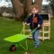Bigjigs Toys Taczka ogrodowa zielona