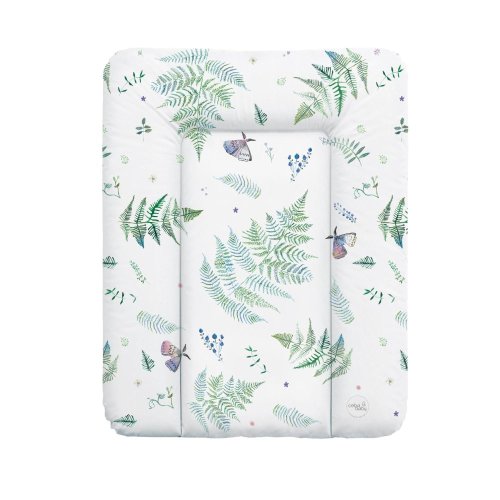 CEBA Changing pad for chest of drawers 70x50 cm Watercolor World Polypody