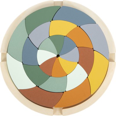 small foot Kolorowe puzzle Safari