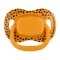 CANPOL BABIES Set symmetrischer Silikon-Schnuller BabiesBoo 18m+ 2 Stk. orange