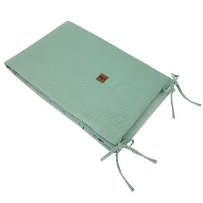 EKO Sängskydd SAMMET Hundar Mint 360x35 cm