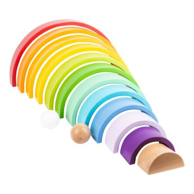 small foot Holz Regenbogen XL zum Zusammenstecken