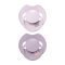LOVI Dynamischer Silikonschnuller Prime 6-18m 2 Stk. Baby Lilac/Violet