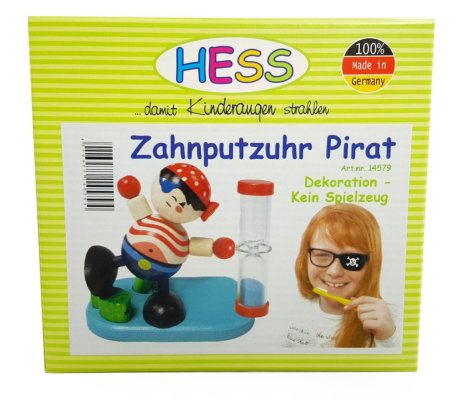 Hess Clepsidră pirat pentru măsurarea timpului de periaj al dinților