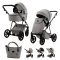 ADAMEX Kombikinderwagen Delta Natura Moon
