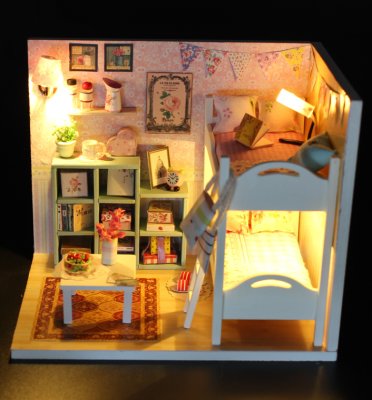 2Kids Toys miniatură căsuță Camera lui Cherylin