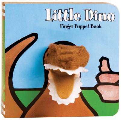 Chronicle Books Livro de Marionetas Pequeno Dino