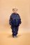 Monkey Mum® Softshell jumpsuit met membraan - Vossen en paddenstoelen - maat 98/104, 110/116