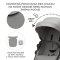 KINDERKRAFT Kinderwagen kombiniert 3 in 1 Newly Moonlight Grey + Mink PRO