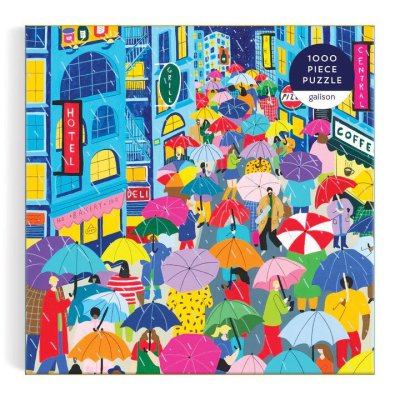 Puzzle Galison Uliczka z Parasolami 1000 elementów
